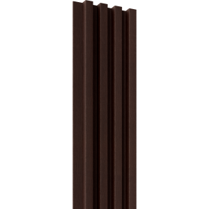 Реечная панель ПВХ Legno Лиственница тёмная